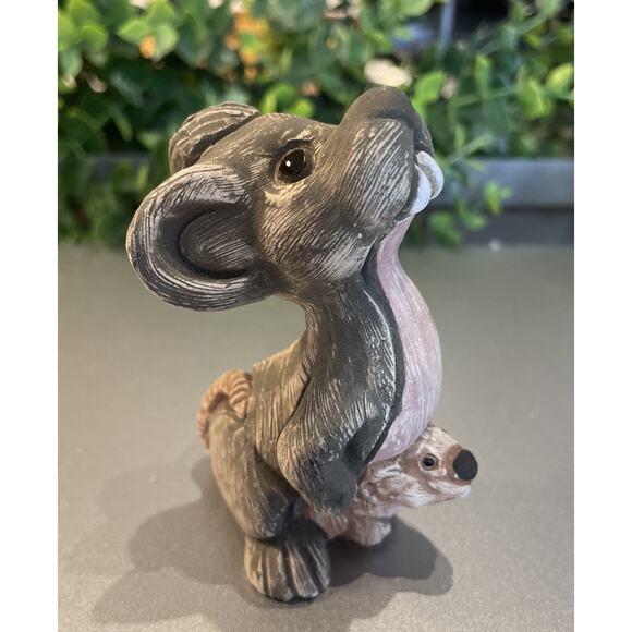 Mouse And Baby HTF Rare CH Company Horizonte #171 Uruguay Signed 3.5 - Picture 1 of 8